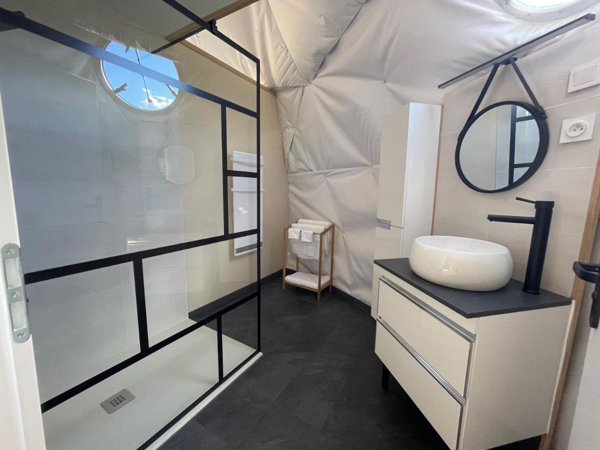 הוילה Durban-Corbieres Bulle De L'Escale Coconing Avec Jacuzzi Privatif מראה חיצוני תמונה